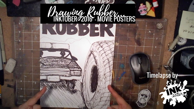 We drew Rubber the Movie!