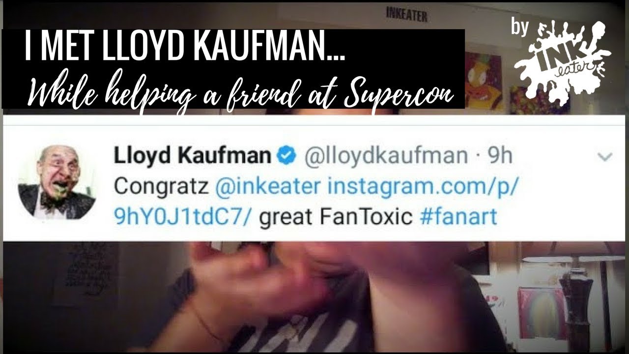 We Met Lloyd Kaufman!