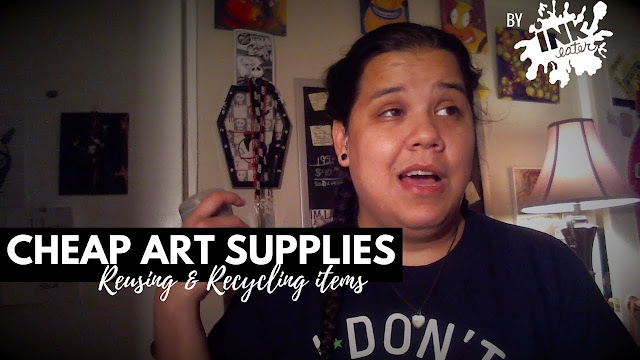 How to Reuse and Recycle Items as Art Supplies! I KNOW there's a video floating on my channel about one of my favorite cheap art supplies being a water container! But I couldn't find it to share...so we made a video dedicated to it! Enjoy!