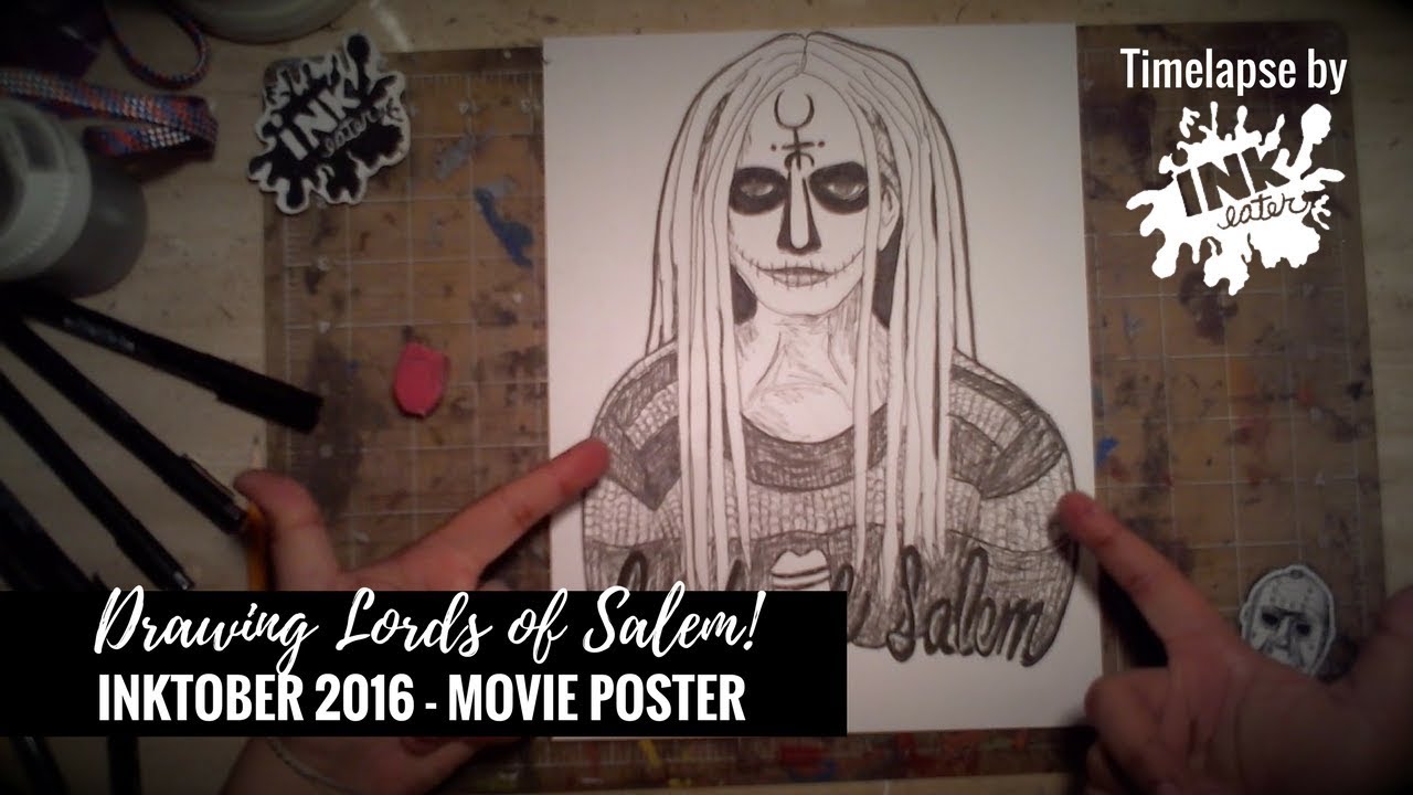 We drew Sheri Moon from Lords of Salem