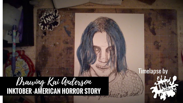 We drew Kai Anderson from American Horror Story Cult
