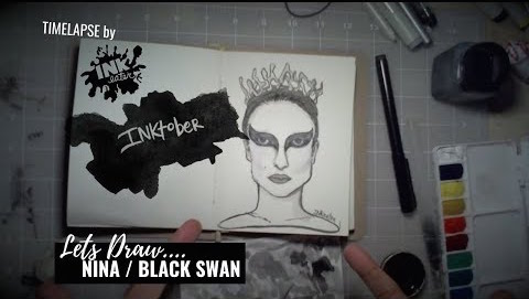 We drew Nina From Black Swan