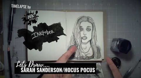 We Drew Sarah Sanderson from Hocus Pocus