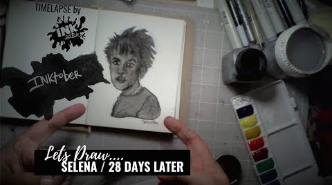 We Drew Selena from 28 Days Later