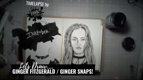 We Drew Ginger Fitzgerald from Ginger Snaps