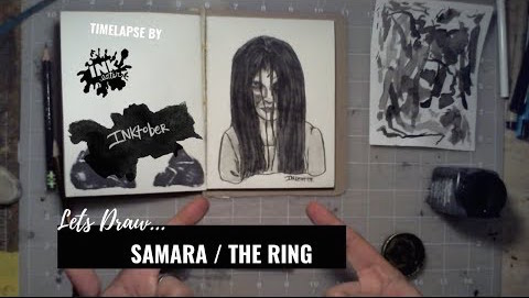 We Drew Samara from The Ring