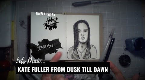We drew Kate Fuller from Dusk till Dawn