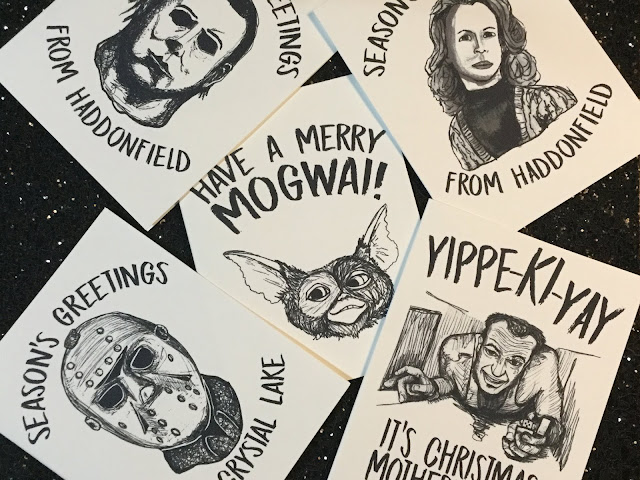 Unique Holiday Cards for Horror Lovers