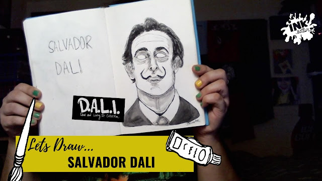 Salvador Dali - 30 Days of Zombie Portraits