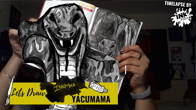 La Yacumama - Exploring Latin X-files - YouTube Video drawing and discussing the creature