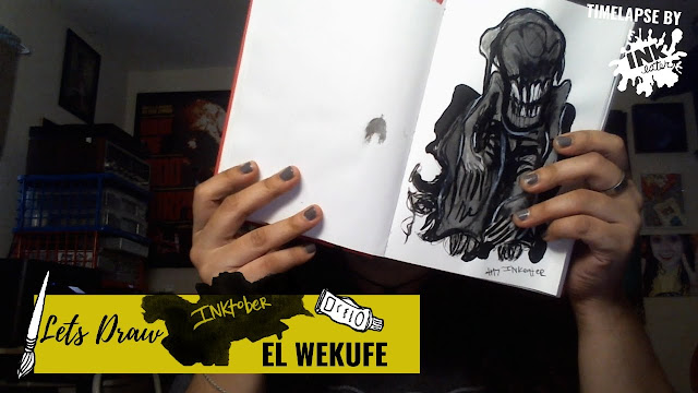 The Wekufe - Exploring Latin X-files - YouTube Video drawing and discussing the creature