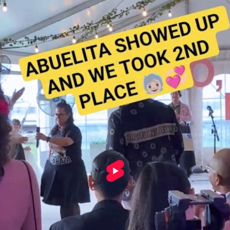 Inkeater at O'Miami Poetry Festival 15th anniversary where she read her 2nd place Poem Route of Flavor